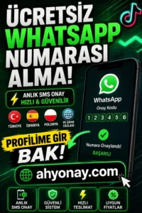 Sanal Numara Alma ve SMS Onay Hizmetlerinde Güvenli Çözüm