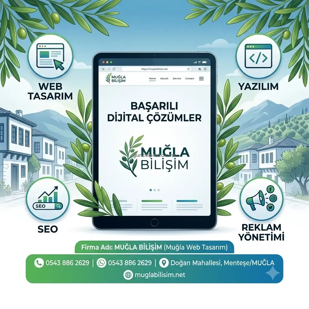 Muğla Web Tasarım | SEO Uyumlu Web Tasarım ve Yazılım Hizmetleri