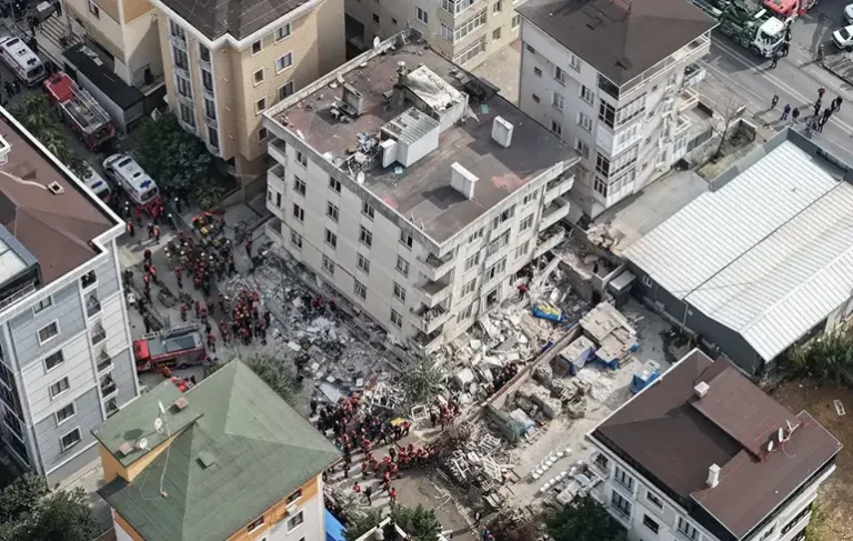 Maltepe’de Çöken Binanın Betonunda Deniz Kabuğu Tespit Edildi